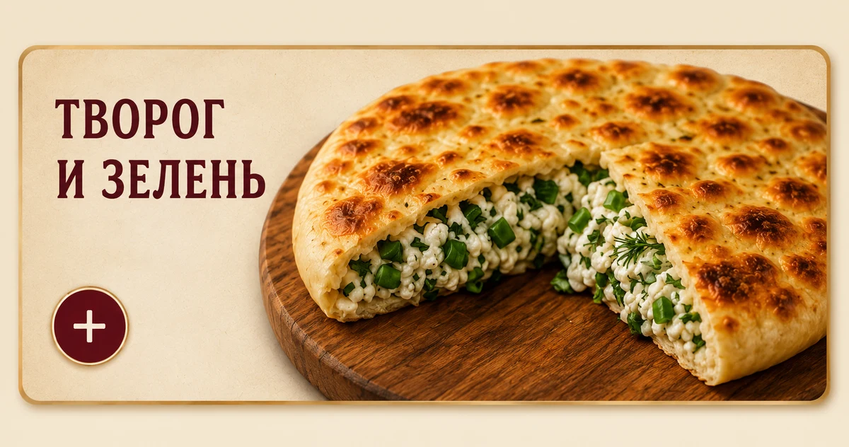 Творог и зелень